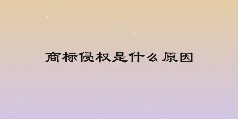 商标侵权是什么原因
